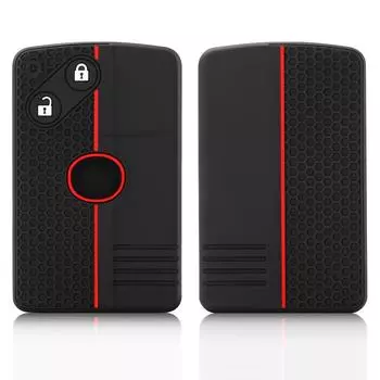 2 3 кнопки силиконовый чехол для автомобильного ключа чехол набор защитный держатель для Mazda 5 6 CX-7 CX-9 RX8 MX5 смарт-карта пульт дистанционного управления аксессуары чёрный