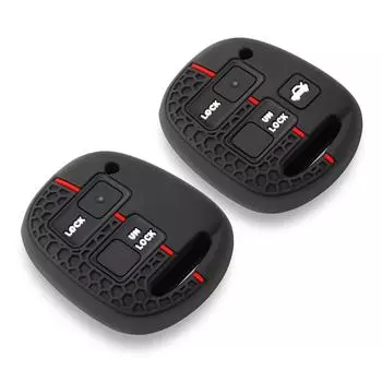 2/3 кнопки силиконовый чехол для автомобильного брелока чехол кожа для TOYOTA CAMRY RAV4 Corolla PRADO YARIS Tarago для LEXUS 2 buttons