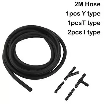 2/3 м автомобильный шланг стеклоомывателя с соединителем TY прямой трубный разветвитель универсальный шланг с насадкой соединитель трубки