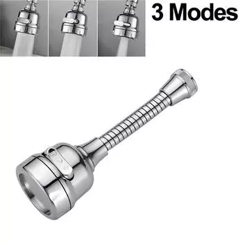 2/3 режима, универсальный адаптер для кухонного смесителя, вращение на 360 °, удлинитель фильтра для крана, кухонные гаджеты, распылитель, экономия воды, насадка для крана 2 Modes-A