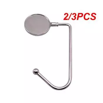 2/3 шт., держатель для школьного рюкзака, противоскользящий, портативный, с брелоком, стойка для ключей, крючок из нержавеющей стали, настольный, крючки для сумок, вешалка для сумок