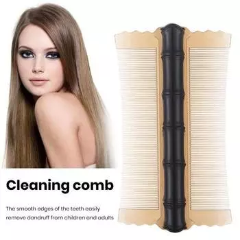 2/3 шт. двусторонняя расческа для волос портативная расческа для удаления перхоти от блох и клещей с мелкими зубьями расческа для ухода за домашними животными для детей, мужчин и женщин