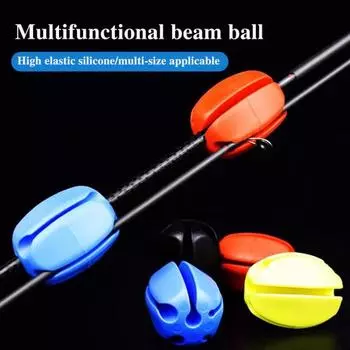 2/3 шт. фиксированный шар для удочки 4/5/8/9/10 мм 5 отверстий не царапается многоразовый протектор для удочки зажим для фиксации инструменты рыболовные принадлежности
