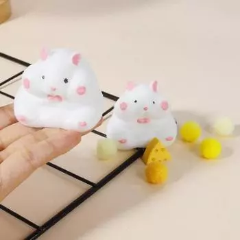 2/3 шт. игрушка для снятия стресса с помощью лапы хомяка, сыра, хомяка, котенка, коготь, сенсорная игрушка для детей и взрослых, мягкая игрушка-шарик TPR для снятия стресса A