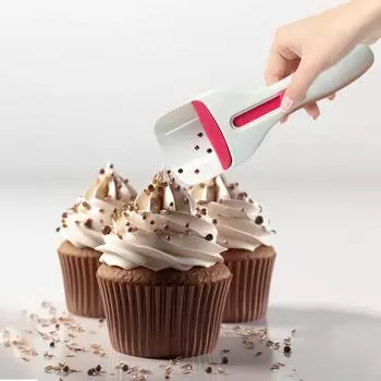 2/3 шт. Ложка для распределения теста для торта, кнопка скольжения в одно касание, распределяет тесто, кухонная ложка для кексов, самодельная ложка для кексов