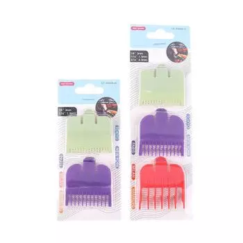 2/3 шт. машинка для стрижки волос ограничитель расчески направляющая ограничитель расческа триммер защитные насадки универсальные цветные 3Pcs