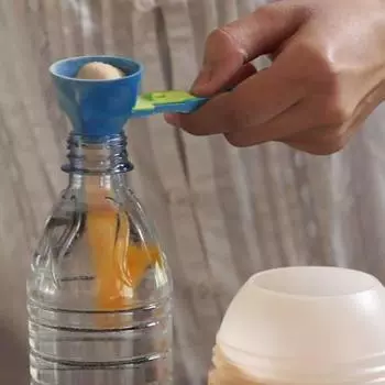 2/3 шт. мерная ложка воронка непроливающийся яичный желток сепаратор точные измерения многофункциональный кухонный аксессуар для выпечки