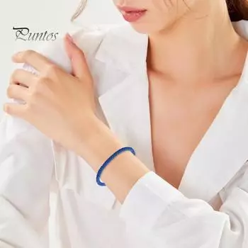 2/3 шт. Синие браслеты дружбы, ручная работа, плетеная веревка, регулируемый плетеный браслет, символические цвета для значимого единства, символ благословения, связи темно-синий