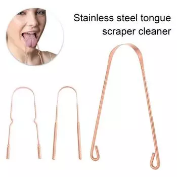 2/3 шт. скребок для языка из нержавеющей стали U-образный очиститель для покрытия языка для детей и взрослых, удаление неприятного запаха изо рта, портативный скребок для чистки языка, инструменты A