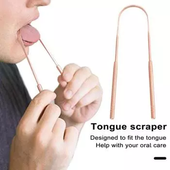 2/3 шт. скребок для языка из нержавеющей стали U-образный очиститель для покрытия языка для детей и взрослых, удаление неприятного запаха изо рта, портативный скребок для чистки языка, инструменты A