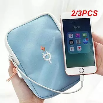 2/3 шт. сумка для цифрового кабеля для USB Power Bank портативная дорожная электроника аксессуары для хранения гаджетов сумка-органайзер ткань Оксфорд