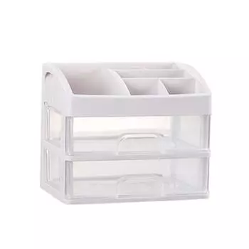 2/3-слойный ящик для кистей для макияжа, ящик для хранения ювелирных изделий, держатель для мелочей, органайзер 2 Layer