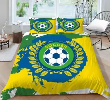 2/3PCS Комплект постельных принадлежностей Лучший подарок Наволочка Мягкая высококачественная кровать Пододеяльник Детские дети Спальня Микрофибра Моющаяся Single 135x200cm