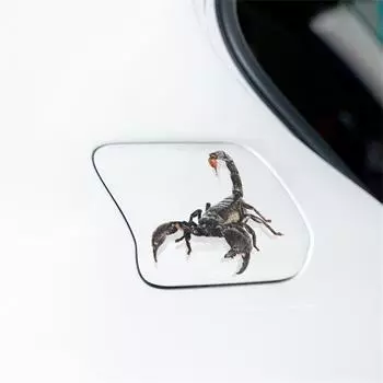 2/3PCS Scratch Cover Universal Durable Frosted Surface Design 3d Stereo Car Accessories Car Sticker Personality Creative