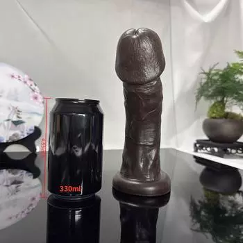 2,44-дюймовый реалистичный дилдо с большой головкой – ручное использование, без батареек, мягкая силиконовая игрушка для пениса для женщин, мужчин и пар, интимная игра для взрослых L