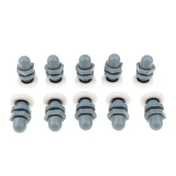 2/4/6/8 шт. одинарные раздвижные душевые кабины, ролики, направляющие, колеса 25 мм 2Pcs