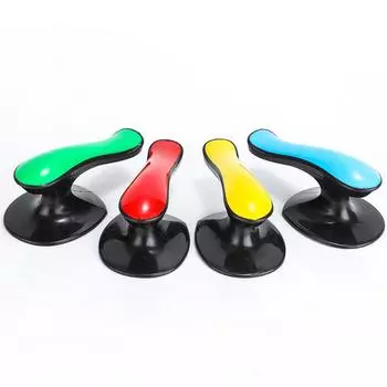 2/4/6 шт. кастрюля из нержавеющей стали прочная и надежная, предотвращает нагревание, красные пластиковые кухонные гаджеты, практичные ручки для крышки кастрюли