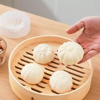 2/4/6 шт. Машина для приготовления булочек на пару Кондитерские инструменты для приготовления профессионального хлеба Прочные кухонные гаджеты с самым высоким рейтингом Настоящая форма для булочек