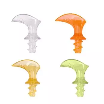 2/4/6PCS Fruit Drill Portable Juice Small Fruit Lemon Orange Home Essentials Squeezer Transparent Color Household Plastics
