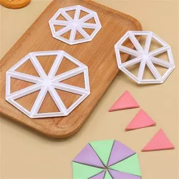 2/4/6SETS Mold Легко извлекаемый из формы Прозрачная текстура Opp Bag Экологическая защита Пластиковые инструменты для выпечки Форма для печенья