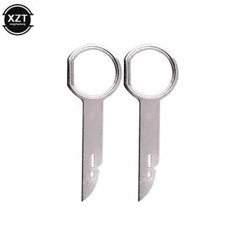 2/4/8 шт. Инструменты для снятия автомобильного радиоприемника, автомагнитола CD, инструменты для извлечения ключей VW, специальный инструмент для разборки