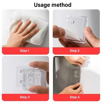 2/4/8 шт. прозрачные душевые подкладки зажимы для штор ветрозащитный самоклеящийся держатель для защиты от брызг для душа зажимы аксессуары для ванной комнаты 2