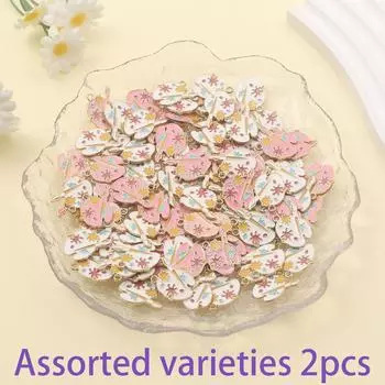 2/4/8 шт. сплав материала эмаль палитра кулон шарм живопись лоток кулон DIY браслет ожерелье ювелирные изделия изготовление 2pcs