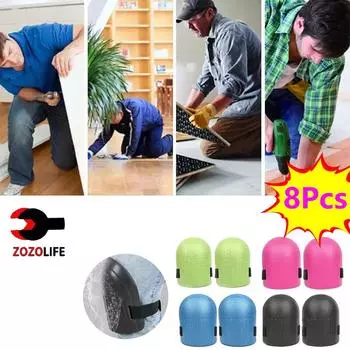 2/4/8 шт. Защитные наколенники для плитки, грязи, рабочих, наколенников, напольных настенных кирпичных артефактов, рабочих кирпичных садовых ручных рабочих инструментов 2pcs