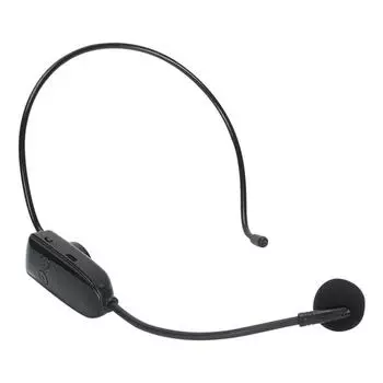 2,4 г беспроводной микрофон с креплением на голову Plug Play Учитель Конференция Речевой громкоговоритель Микрофонная система с приемником 1 to 1