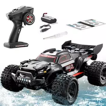 2,4 ГГц пульт дистанционного управления внедорожник со светодиодной подсветкой 45309 4WD высокоскоростной амортизатор с углеродной щеткой оранжевый