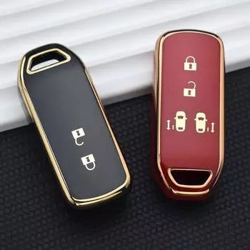 2/4 кнопки, новый дистанционный брелок из ТПУ для Honda New Nbox N-One Custom JF3/JF4 N-BOX JF1/JF2 N-BOX+ Plus N Wagon, чехол для ключей от машины 2 Button Key Case белый