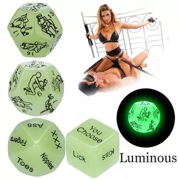 2/4 шт., белые и зеленые красивые экзотические позы, игральные кости, фетиш, секс-игрушки, романтические эротические кости 4PCS