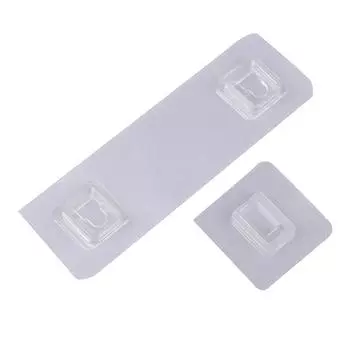 2/4 шт. Домашние пластиковые крючки, водонепроницаемый липкий крючок для кухни, ванной, полки, наклейки, приклеивающиеся к стене, прочный клейкий крючок, вешалка