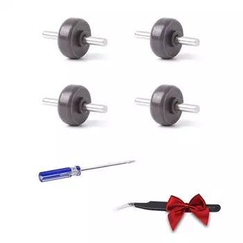 2/4 шт. колеса для пылесоса, часть для DYSON V6 V7 V8 V10 V11 V15 DC58 DC Series с отверткой и локтевым пинцетом, аксессуары