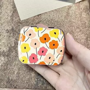 2/4 шт./компл. акварельная палитра, 12 отделений, большая вместимость, пустое маленькое хранилище для красок, художник-путешественник, уличный эскиз, наборы акварельных красок, мини-ногти 2pcs жёлтый