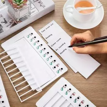 2/4 шт. контрольный список для заметок, детский график дел, список дел, контрольный список, доска, графики домашних дел, планирование ежедневной рутины с