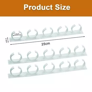 2/4 шт. кухонная стойка для хранения, стойка для хранения банок с приправами, простая настенная подставка для бутылок с приправами, держатель для ингредиентов с 5 отверстиями