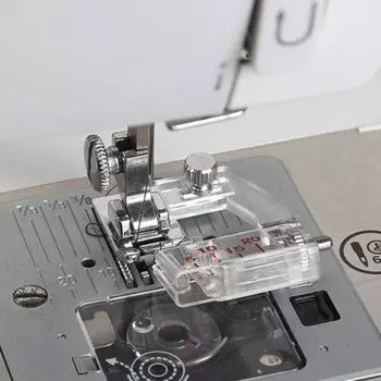 2/4 шт. Лапка для пришивания косой бейки, диапазон регулировки от 5 до 20 мм, низкая ножка, защелкивающаяся 2pcs