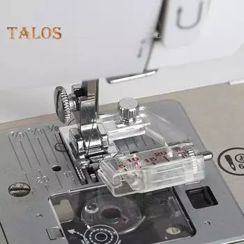 2/4 шт. Лапка для пришивания косой бейки, диапазон регулировки от 5 до 20 мм, низкая лапка, прижимная лапка для швейной машины, аксессуары для швейных машин 2pcs