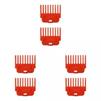 2/4 шт. направляющая расческа T9 направляющие расчески насадка для стрижки волос (Красный 2 шт.)
