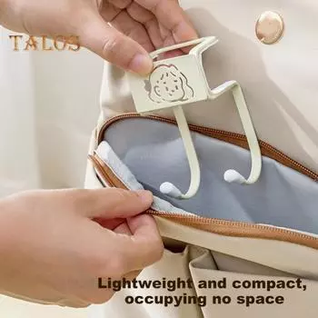 2/4 шт. настольный зажим для хранения крючок для наушников грузоподъемность 15 кг простая установка крючок для рюкзака органайзер для хранения A