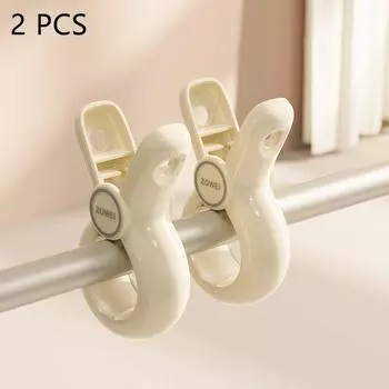 2/4 шт. Очень большие зажимы для пляжных полотенец, прочные ветрозащитные прищепки для одежды, зажим для подвешивания одеяла, многоразовая нескользящая фиксирующая прищепка для сушки