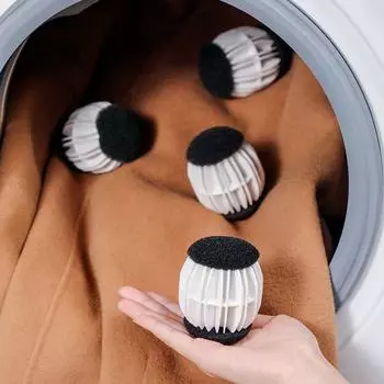 2/4 шт. противозакручивающиеся шарики для стирки многоразовые стиральные машины улавливатели волос предотвращают образование узелков средство для удаления шариков для волос инструменты для чистки одежды 2pcs