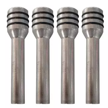 2/4 шт. штифта замка двери автомобиля из алюминиевого сплава для внутренней двери грузовика, безопасная защелка двери транспортного средства для аксессуаров для салона автомобиля