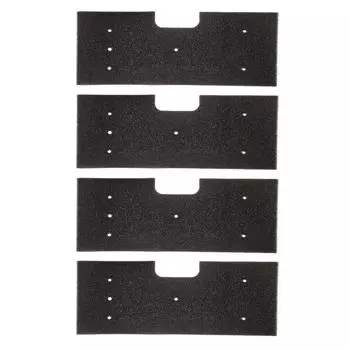 2/4 шт. Стиральная машина Хлопок WH01X35719 Фильтр для ворса Модель # Подходит для комбинированной сушилки GE Profile PFQ P4J9 Black-2pcs