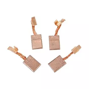 2/4 шт. Угольные щетки, углеродные и металлические, электрическая замена 2pcs