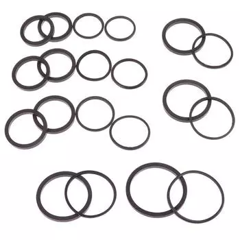 2/4 шт. уплотнительное кольцо поршня суппорта дискового тормоза подходит для большинства мотоциклов 22 мм 25 мм 27 мм 30 мм 32 мм 34 мм 38 мм