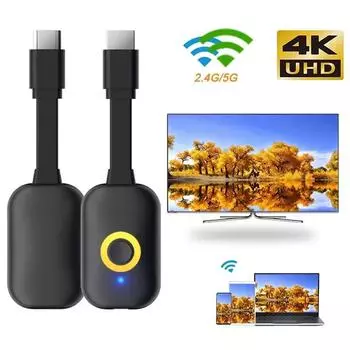 2.4G/5G беспроводной WiFi дисплей ТВ донгл приемник HDMI адаптер 4K дисплей донгл Mirascreen TV Stick для ТВ проектора