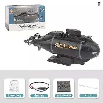 2.4G 6-канальный радиоуправляемый пульт дистанционного управления Double Helix Turbo мощная электрическая вертикальная подъемная подводная лодка для детей с подсветкой на воде игрушка с дистанционным управлением as the picture