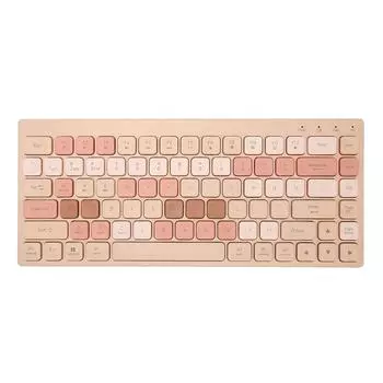 2.4G беспроводная Bluetooth-клавиатура 84 клавиши Type C интерфейс Waterdrop Keycap клавиатура для планшета